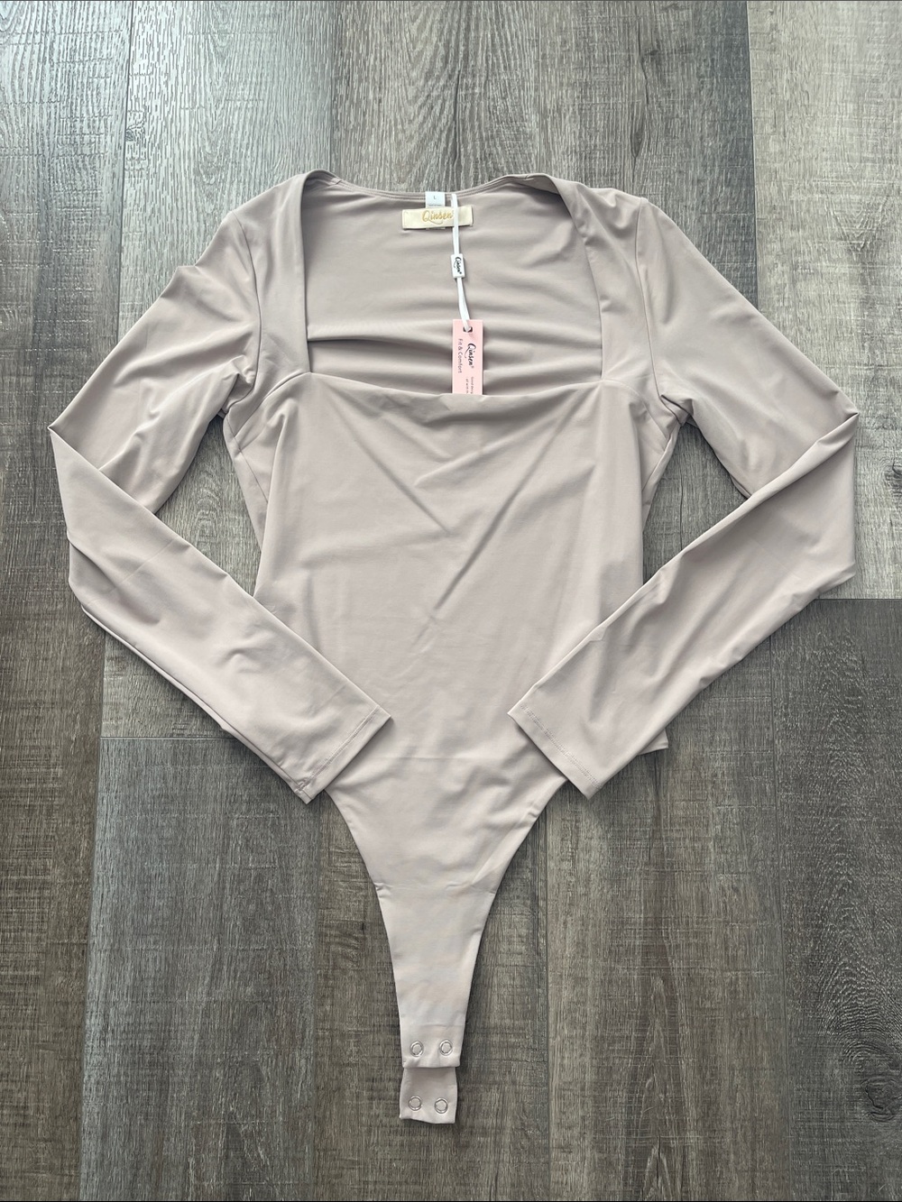 SQUARE NECK BODYSUIT